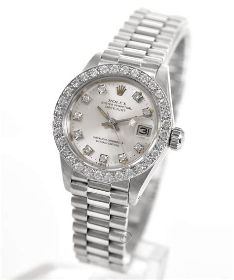 rolex damen bunte steine|rolex lady datejust weißgold.